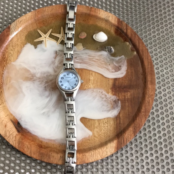 🖤FOSSIL silver & blue watch - Picture 11 of 15